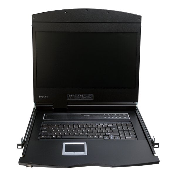Kvm Console With 19" Lcd Screen, Vga, Us Keyboard Layout