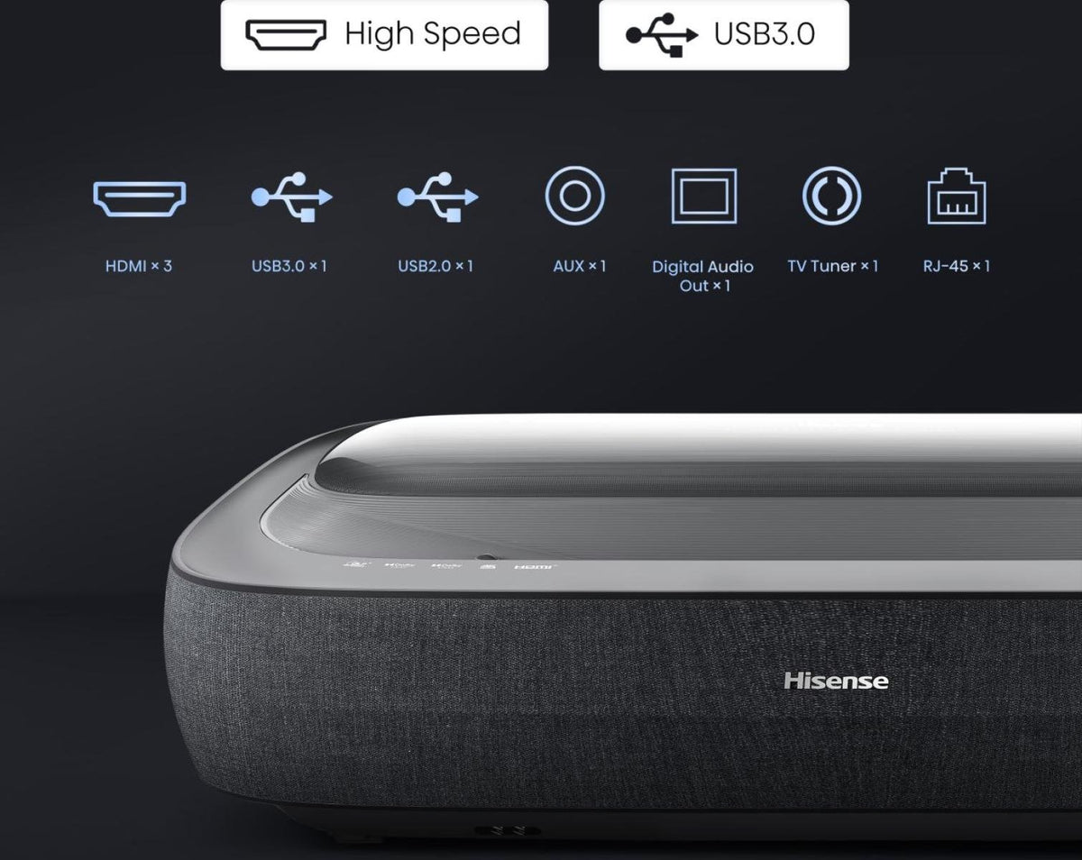 EAN 6942147487921 - Hisense 100L9HD proyector de TV Proyector de alcance ultracorto 3000 lúmenes ANSI DLP UHD 4K (3840x2160) imagen 13
