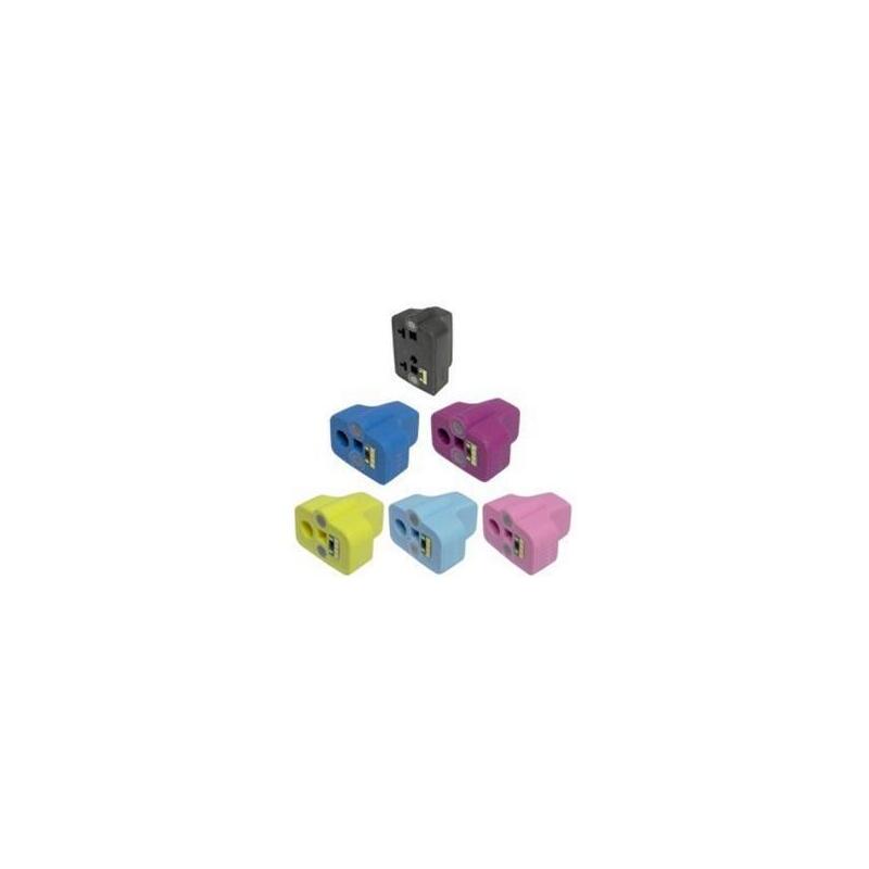 18mlcyan Con Chip,3108 Aio, 3110 Aio, Hp C8771e 363c