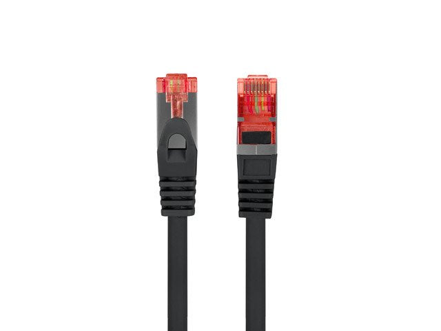 Cable De Red Cat.6 Ftp Lszh Cu 0.25m Negro Fluke Passed Lanberg