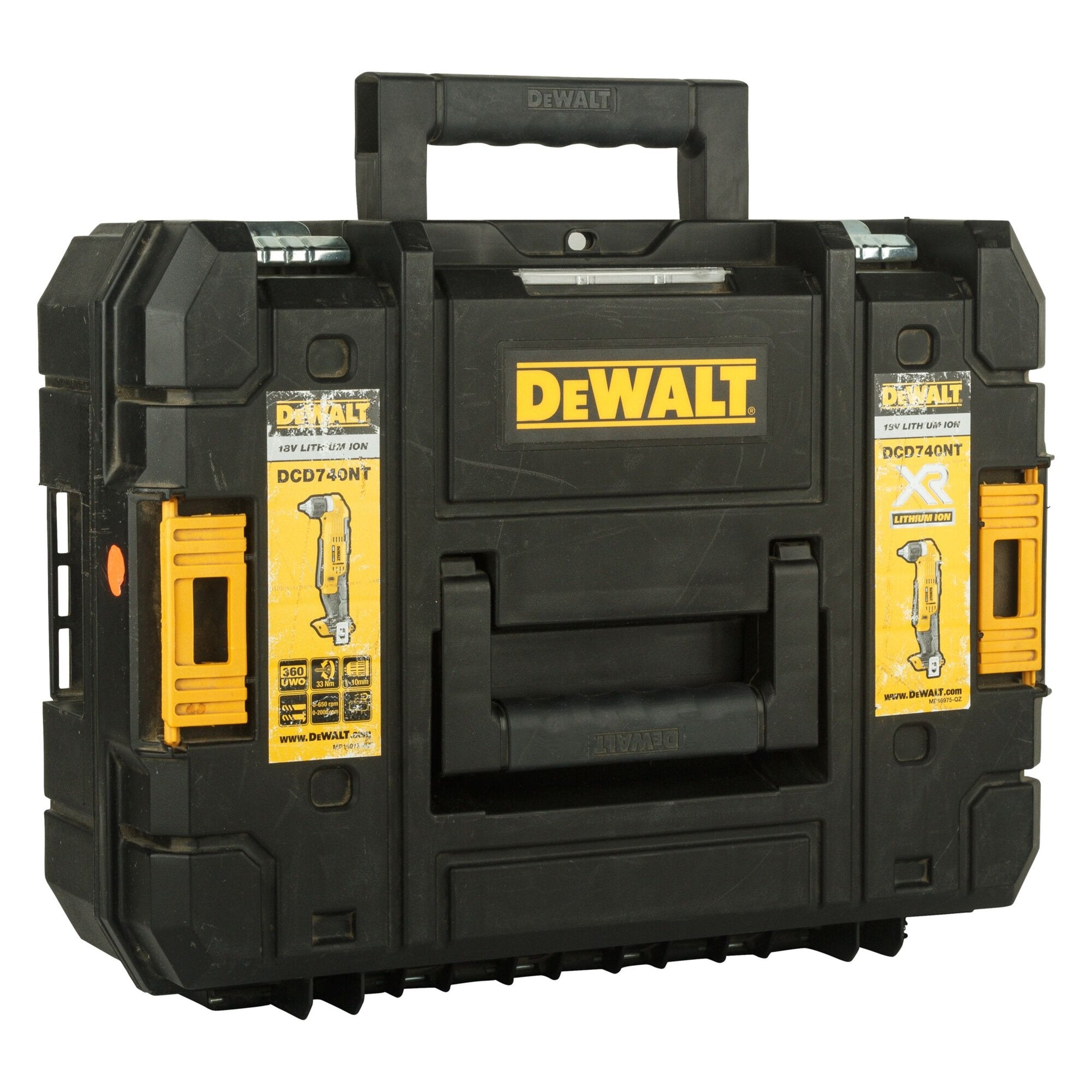 EAN 5035048554968 - DeWALT DCD740NT-XJ taladro 2000 RPM Sin llave 1,3 kg Negro, Amarillo imagen 7