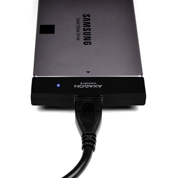 EAN 8595247903075 - Axagon ADSA-1S6 caja para disco duro externo Carcasa de disco duro/SSD Negro 2.5" imagen 8