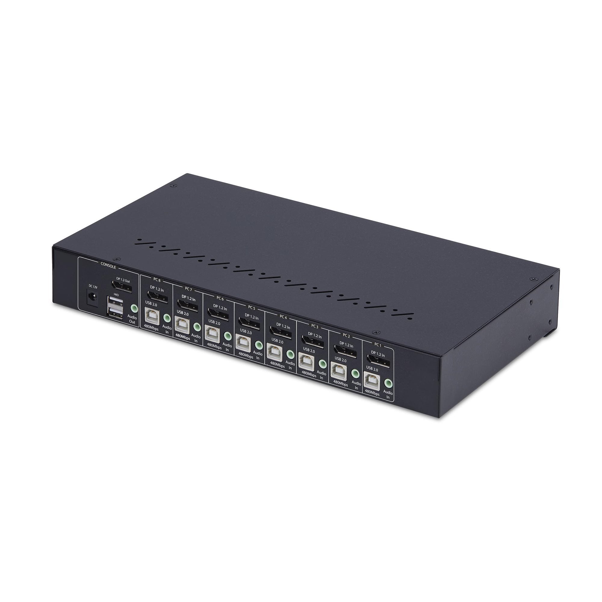Startech.Com R8ad122-Kvm-Switch Interruptor Kvm Montaje En Rack Negro