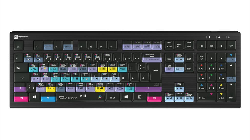 EAN 5707795019129 - Logickeyboard ASTRA 2 teclado USB QWERTZ Alemán Negro imagen 1