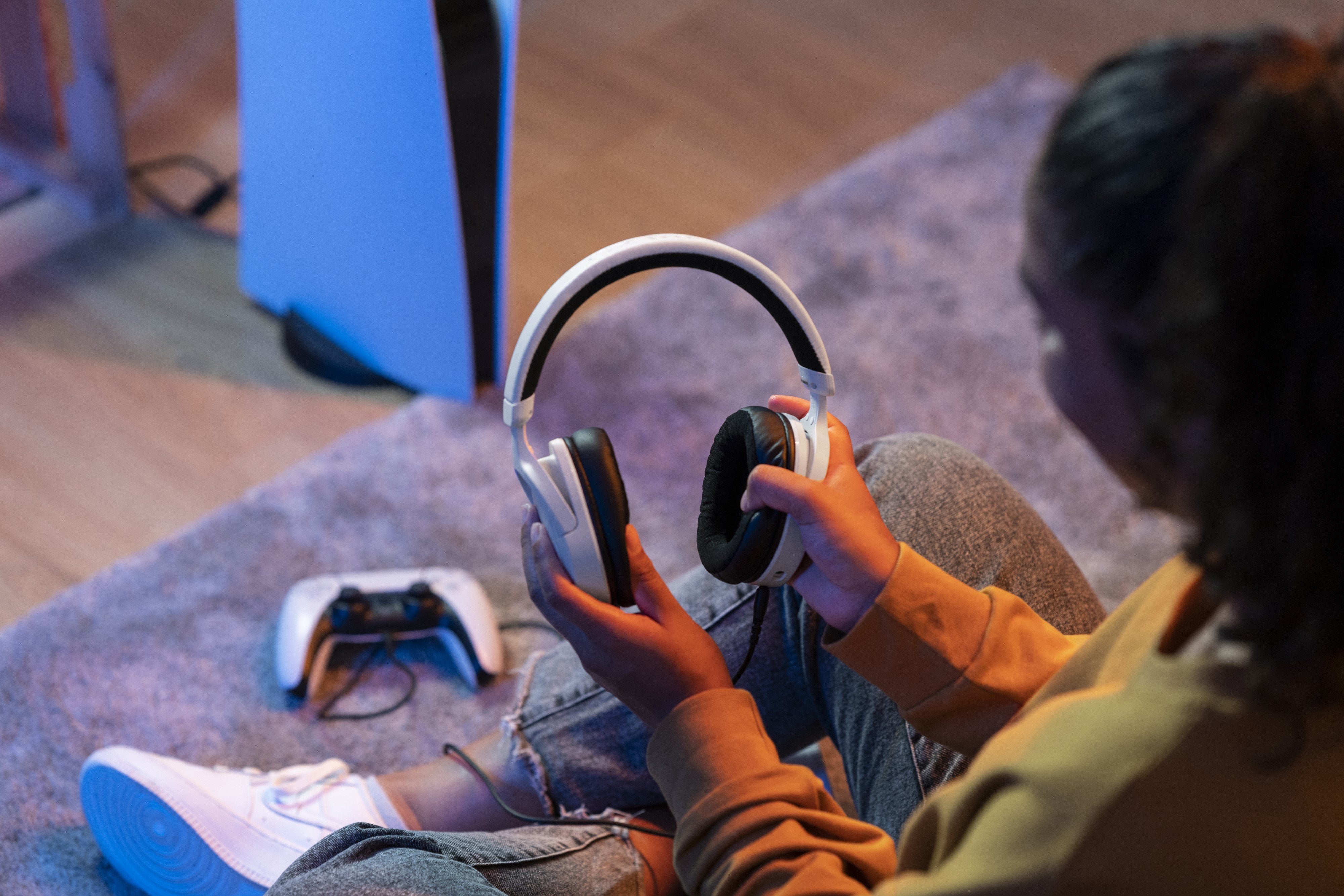 Auriculares Trust Gxt 498 Forta Alámbrico Diadema Juego Negro, Blanco