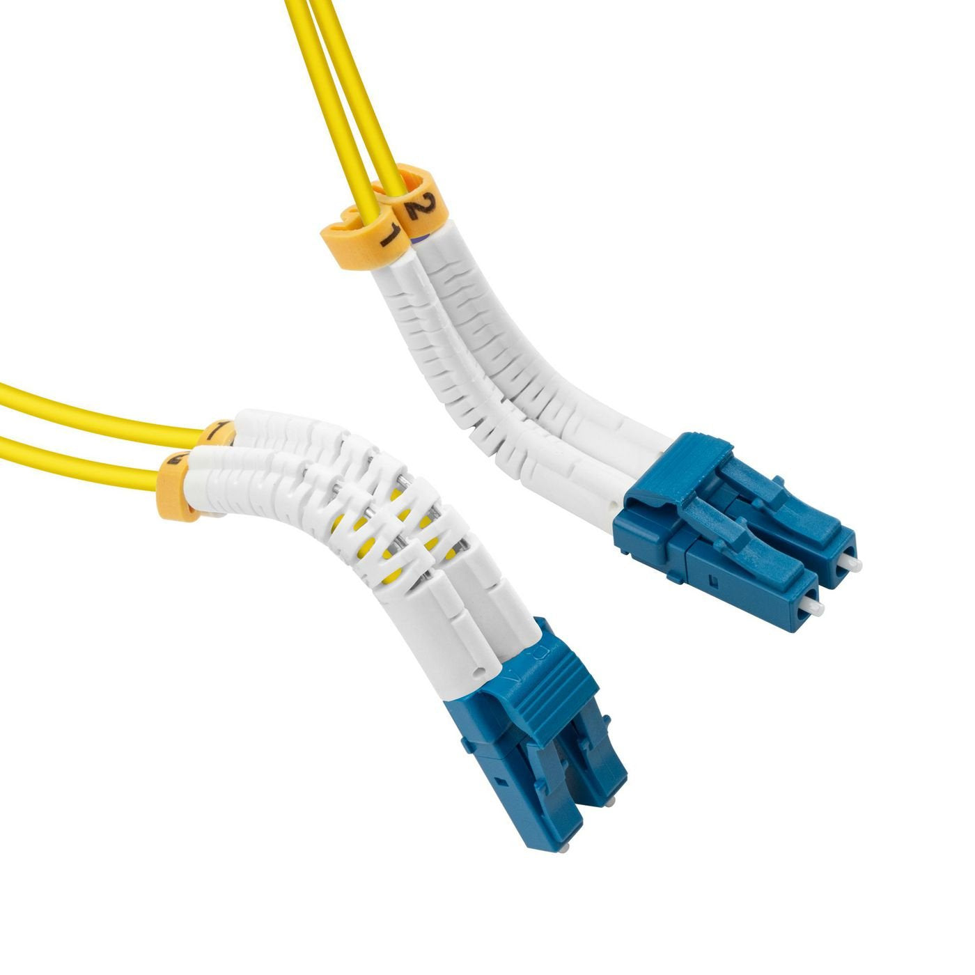 EAN 5715063506073 - Lanview LVO2314005-FLEX Cable de fibra óptica e InfiniBand 0,5 m LC LC/LC Amarillo imagen 2