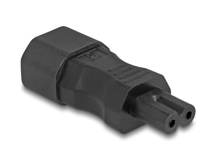 Delock 80469 Adaptador De Poder Iec 60320 - C14 A C7, Macho / Hembra, 2,5 A, Recto