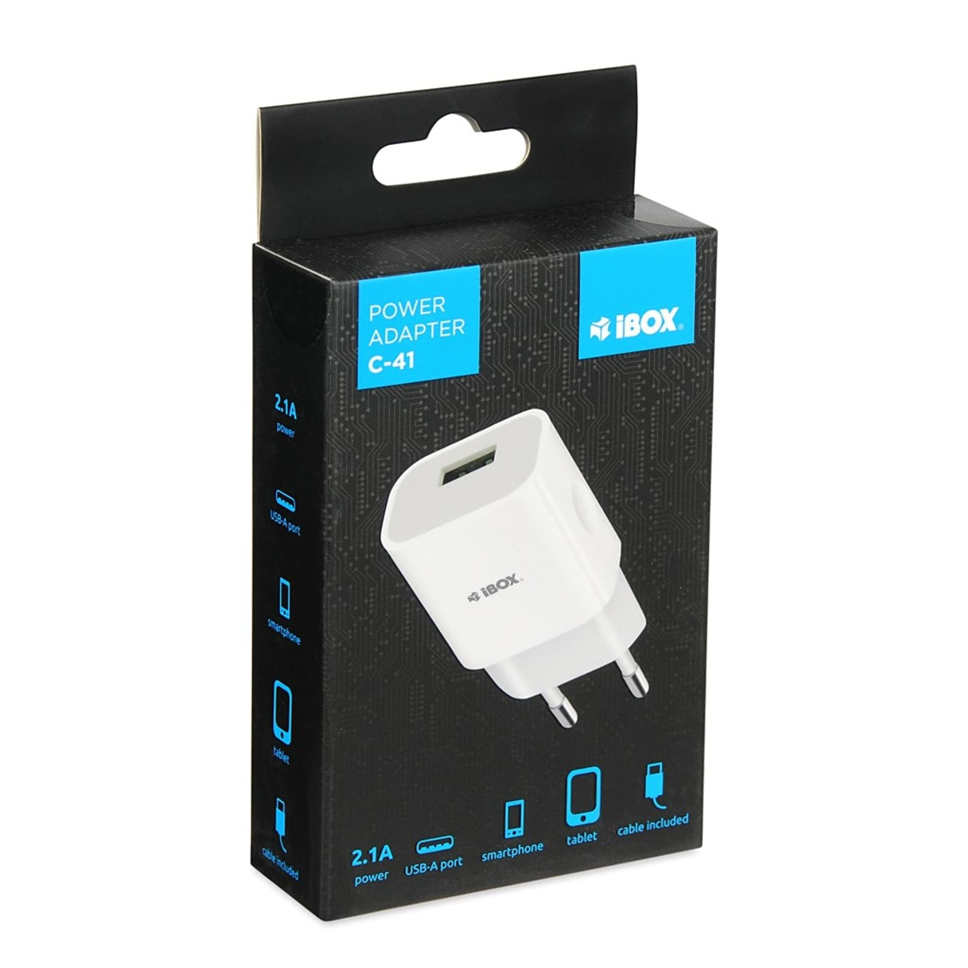 EAN 5903968680954 - iBox ILUC41W cargador de dispositivo móvil Universal Blanco Corriente alterna Interior imagen 3