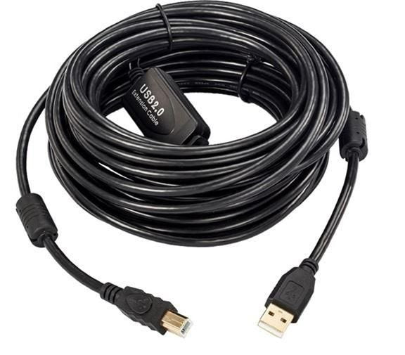 EAN 5704174241850 - Microconnect USBAB15B-ACTIVE cable USB USB 2.0 15 m USB A USB B Negro imagen 1