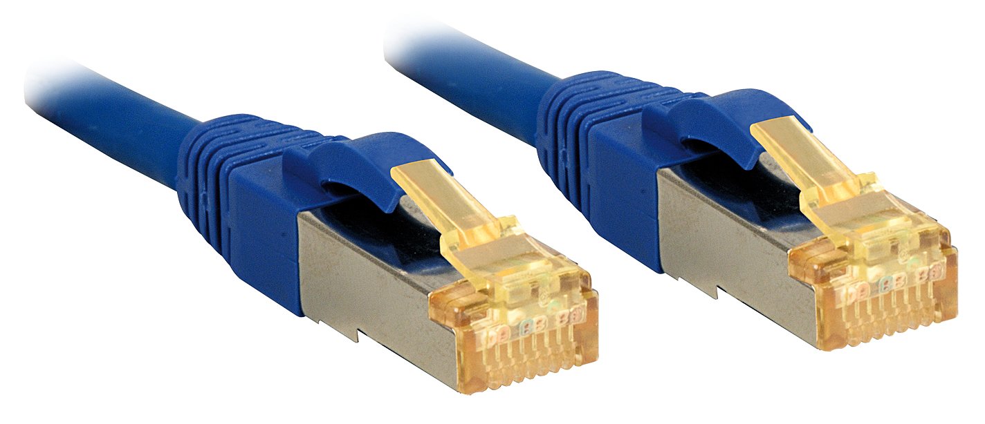 Cable Lindy Rj45 S/Ftp Lszh 20m Blue