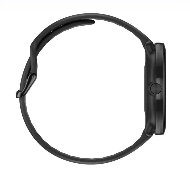 Smartwatch Polar Ignite 3 Titanium Silicone Band Black