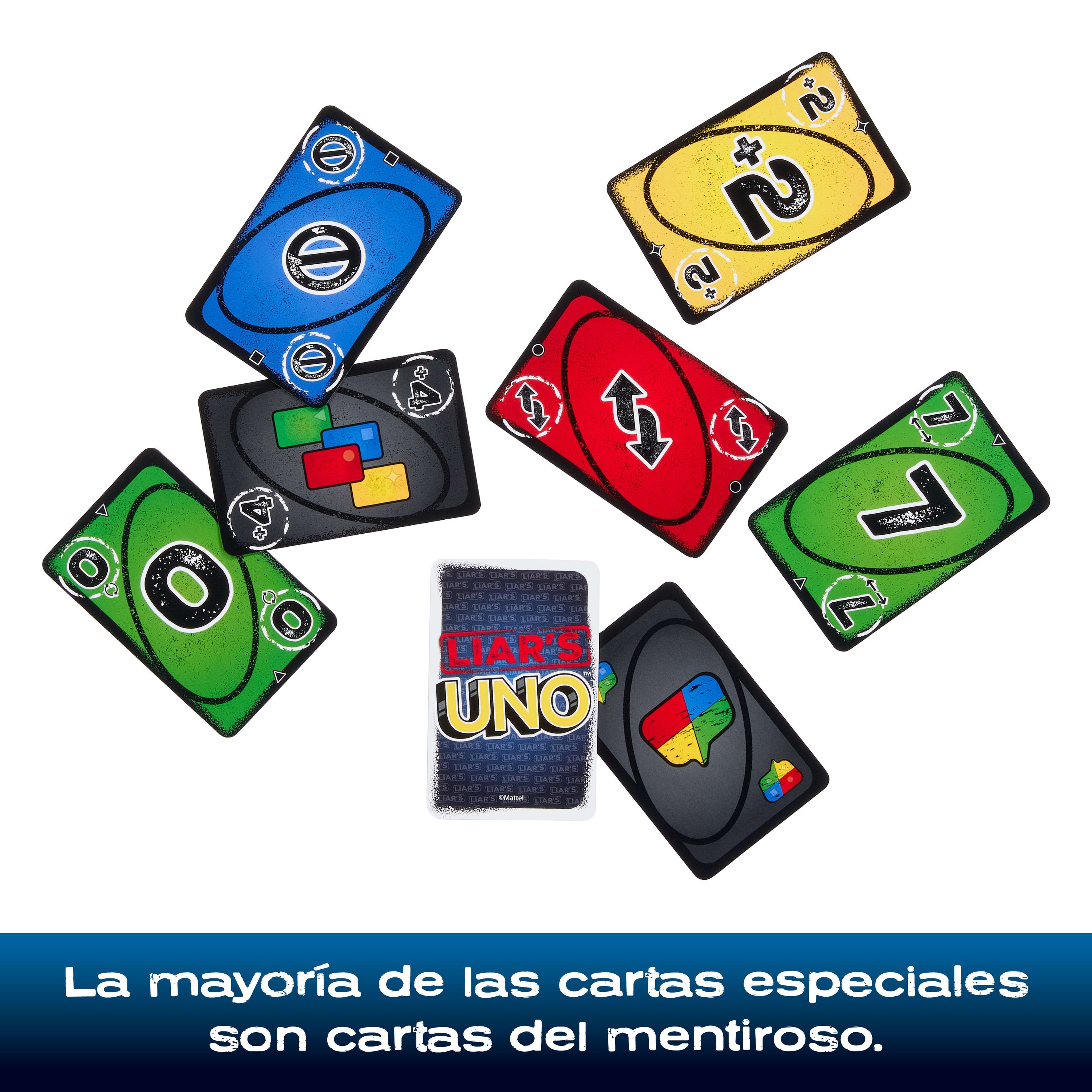 EAN 0194735364275 - Mattel Games JLH43 juego de tablero Liar's UNO Perder las cartas imagen 12
