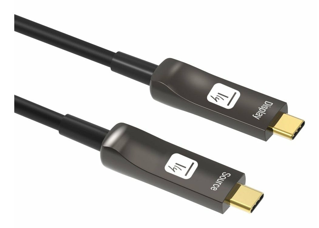 Techly Usb-C Cable Aoc Fiber M M 20m