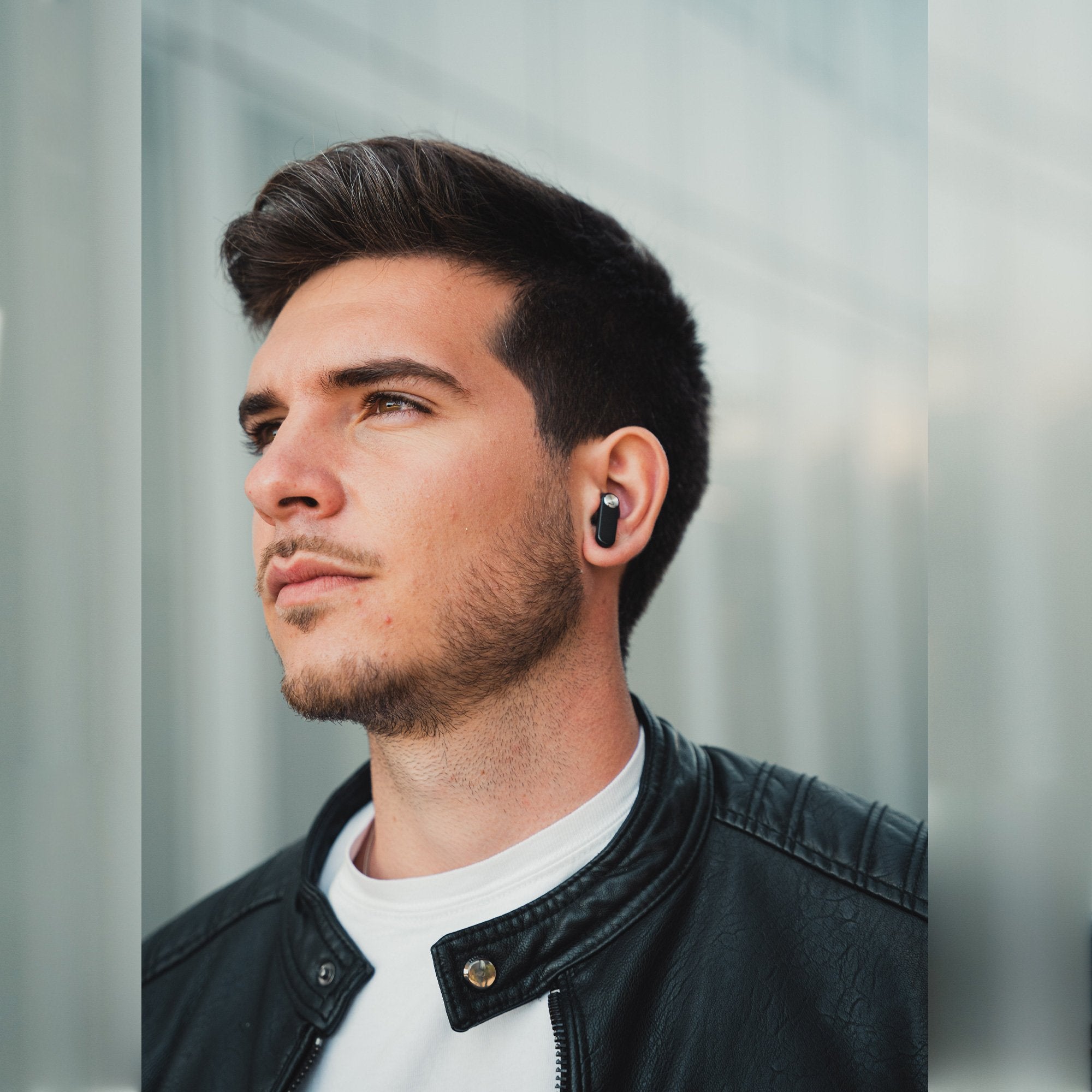 Auriculares Inalámbricos Leaf Ksix Con Micro Negros