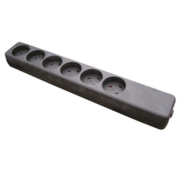 EAN 5714590001204 - Garbot Z66000112-PA01 base múltiple 6 salidas AC Interior Negro imagen 1