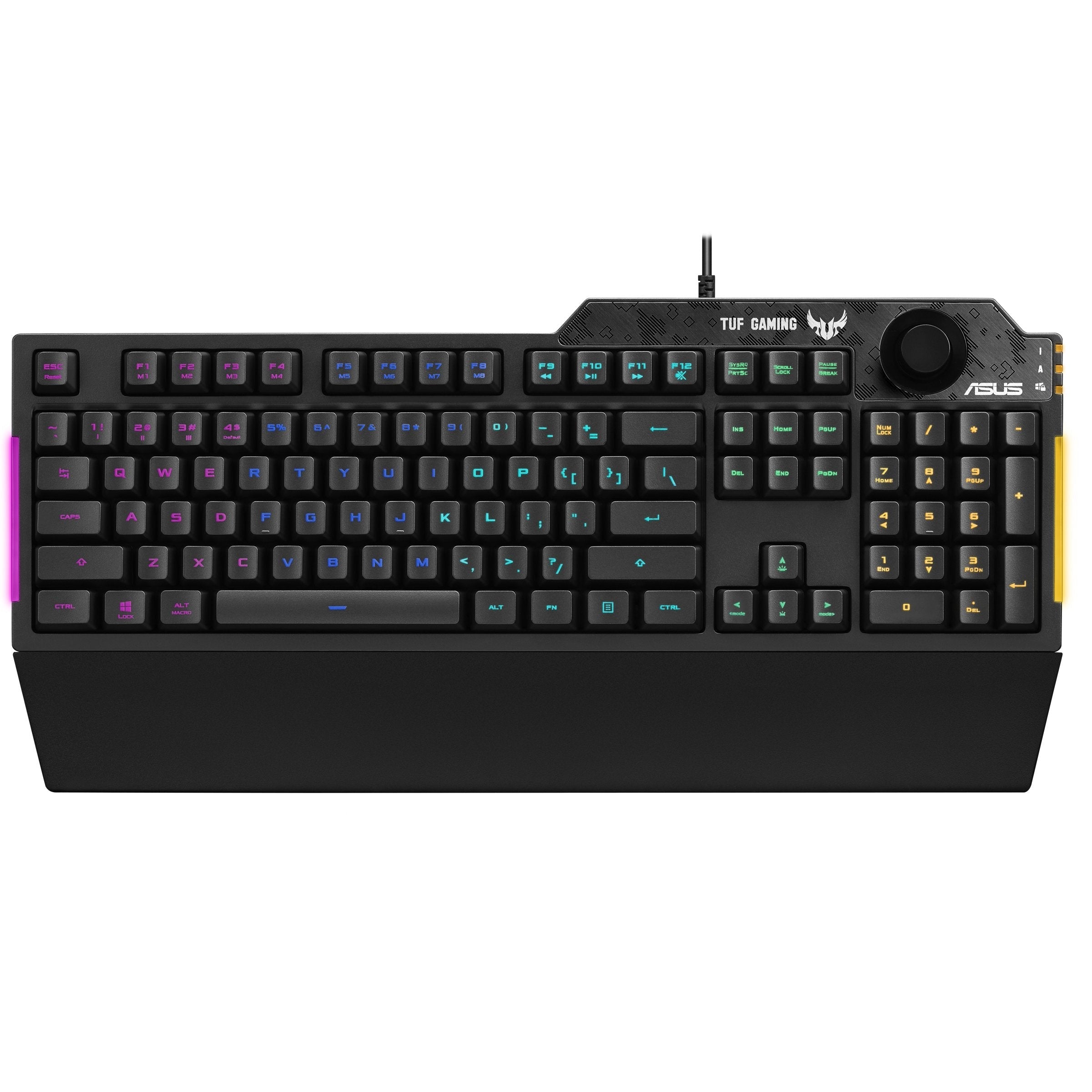 EAN 4718017625500 - ASUS TUF Gaming K1 teclado Juego USB Inglés, Español Negro imagen 4