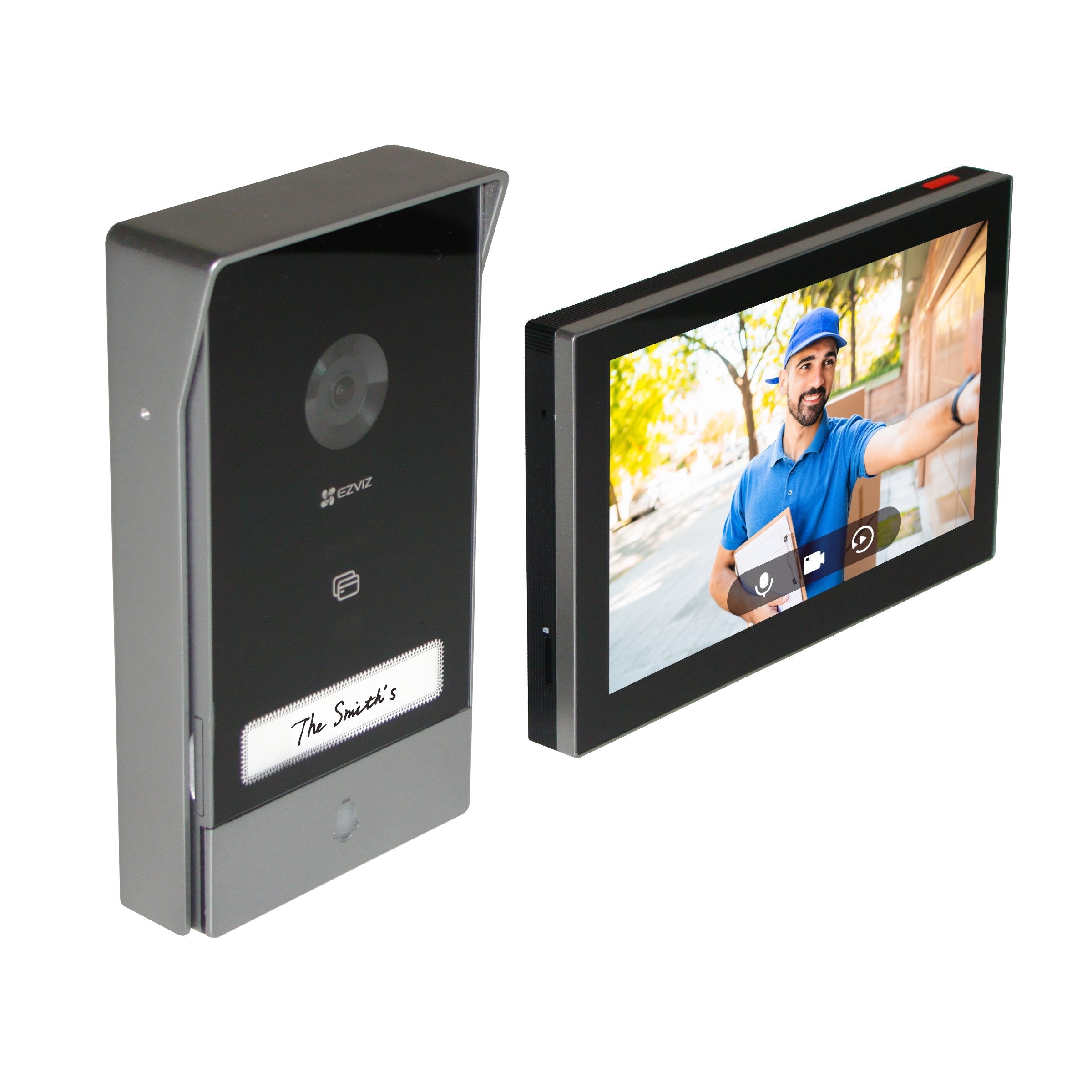 EAN 6941545618487 - EZVIZ HP7 sistema de intercomunicación de video 17,8 cm (7") Negro, Plata imagen 3