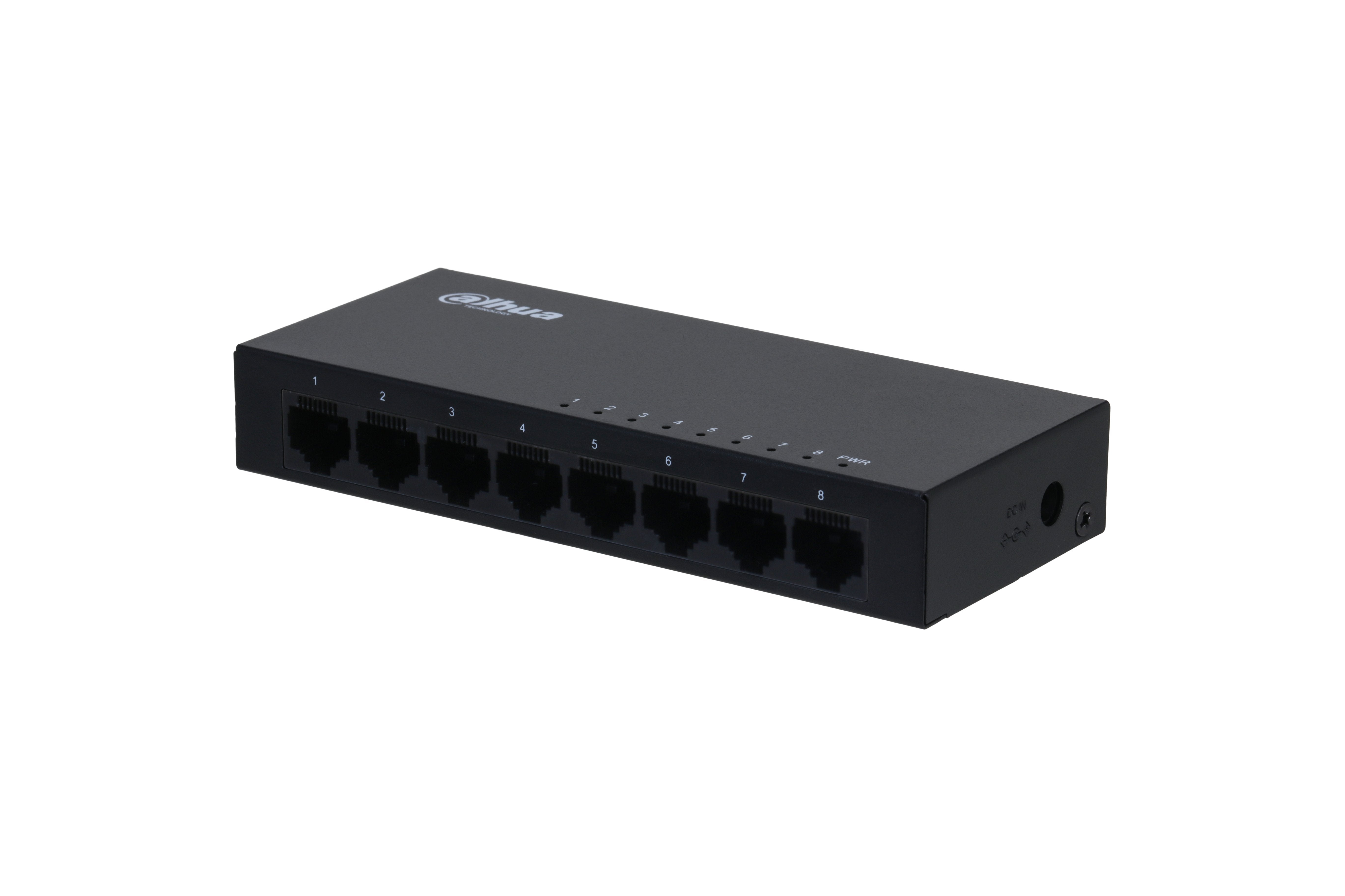 EAN 6923172582065 - Dahua Technology Access DH-PFS3008-8GT No administrado L2 Gigabit Ethernet (10/100/1000) Negro imagen 1