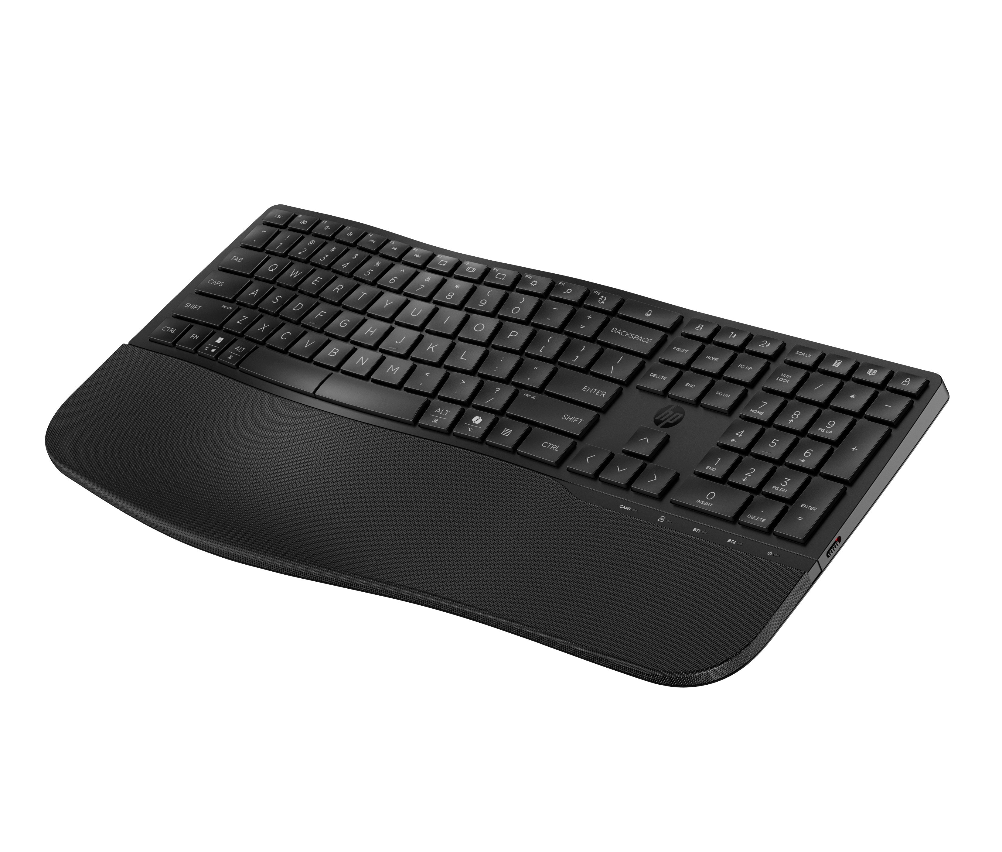 EAN 197498231747 - HP 680 Comfort Dual-Mode Keyboard teclado Hogar RF Wireless + Bluetooth Negro imagen 8