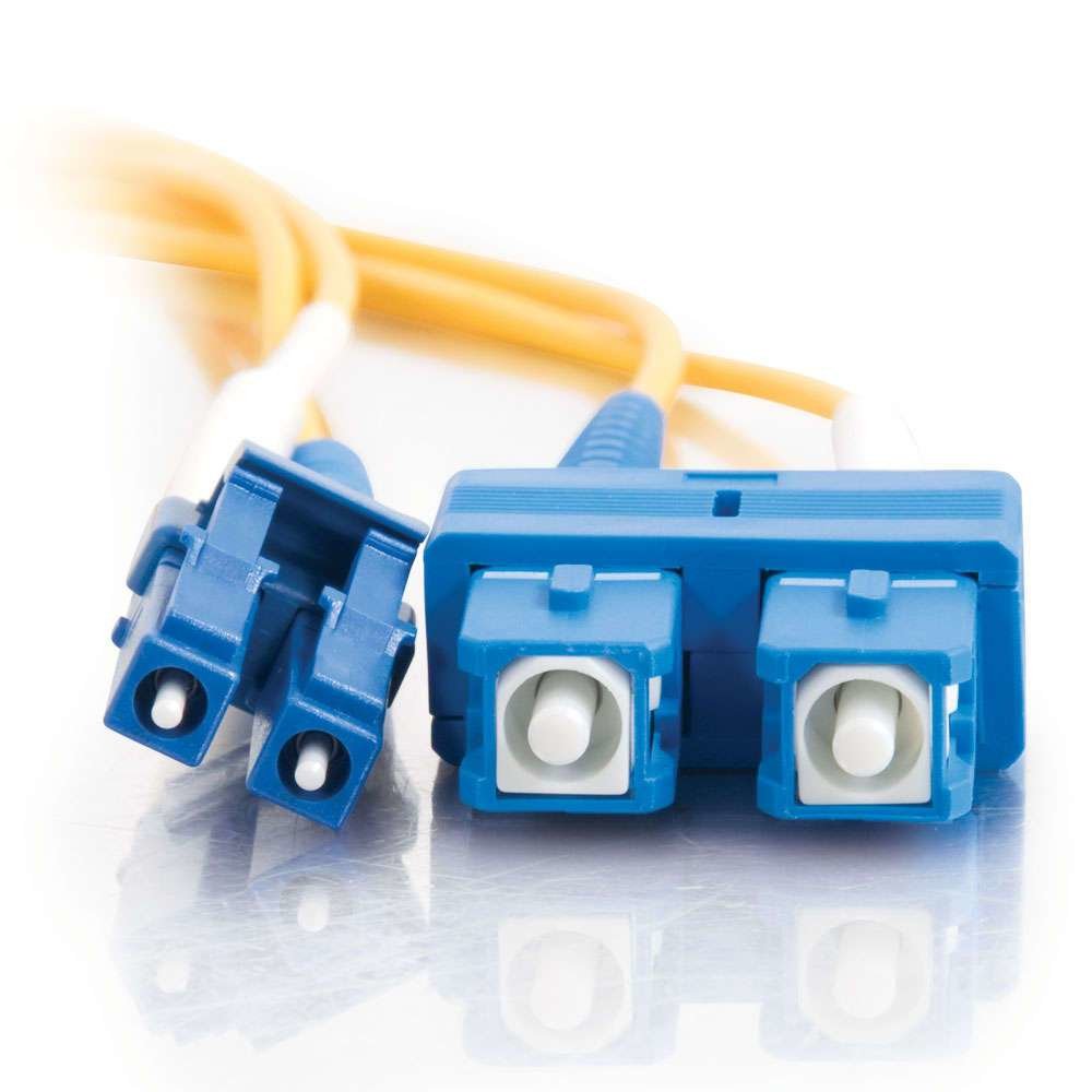 EAN 0757120855873 - C2G 85587 Cable de fibra óptica e InfiniBand 2 m LC SC OFNR Amarillo imagen 3