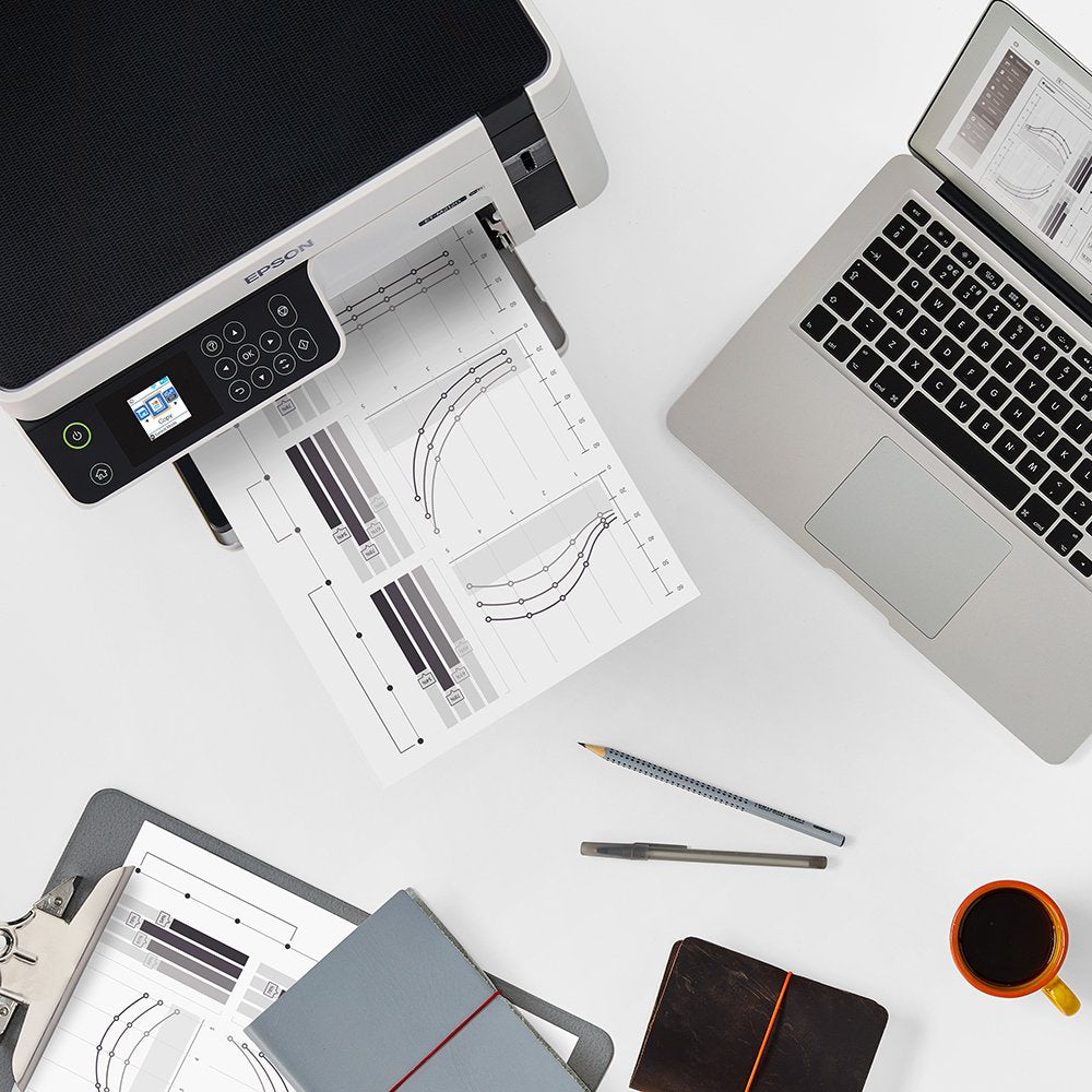 Impresora Epson Ecotank Mono M2120, 3 En 1, A4, 1200 X 2400 Ppp, 32 Ppm, Usb, Wi-Fi, 3 Aã±Os De Garantia Despues Del Registro.