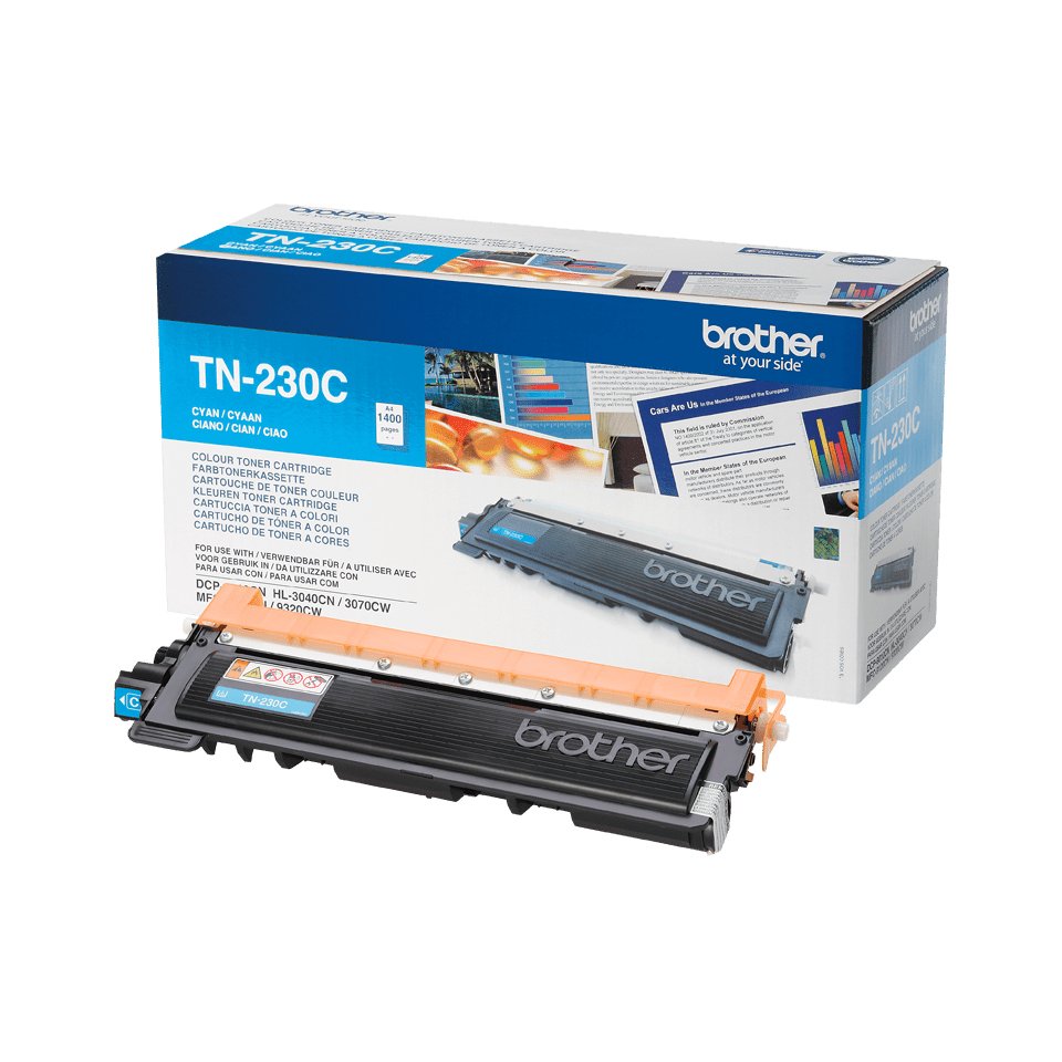 EAN 4977766666985 - Brother TN-230C cartucho de tóner 1 pieza(s) Original Cian imagen 1