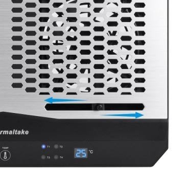 EAN 4717964393173 - Thermaltake CL-N002-PL12BL-A almohadilla fría 1300 RPM Aluminio, Negro imagen 6