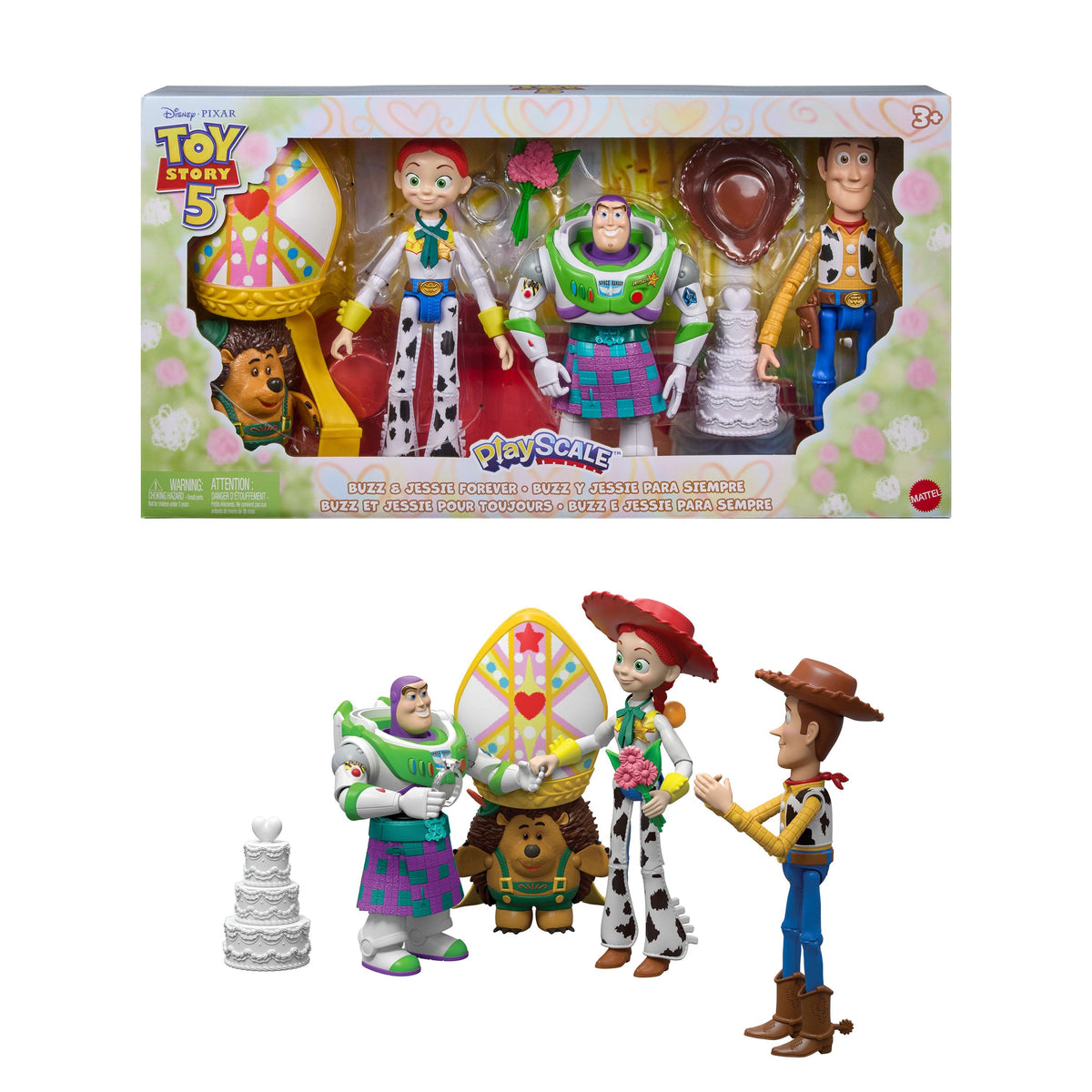 Blister 4 Figuras Toy Story 5 Disney Pixar