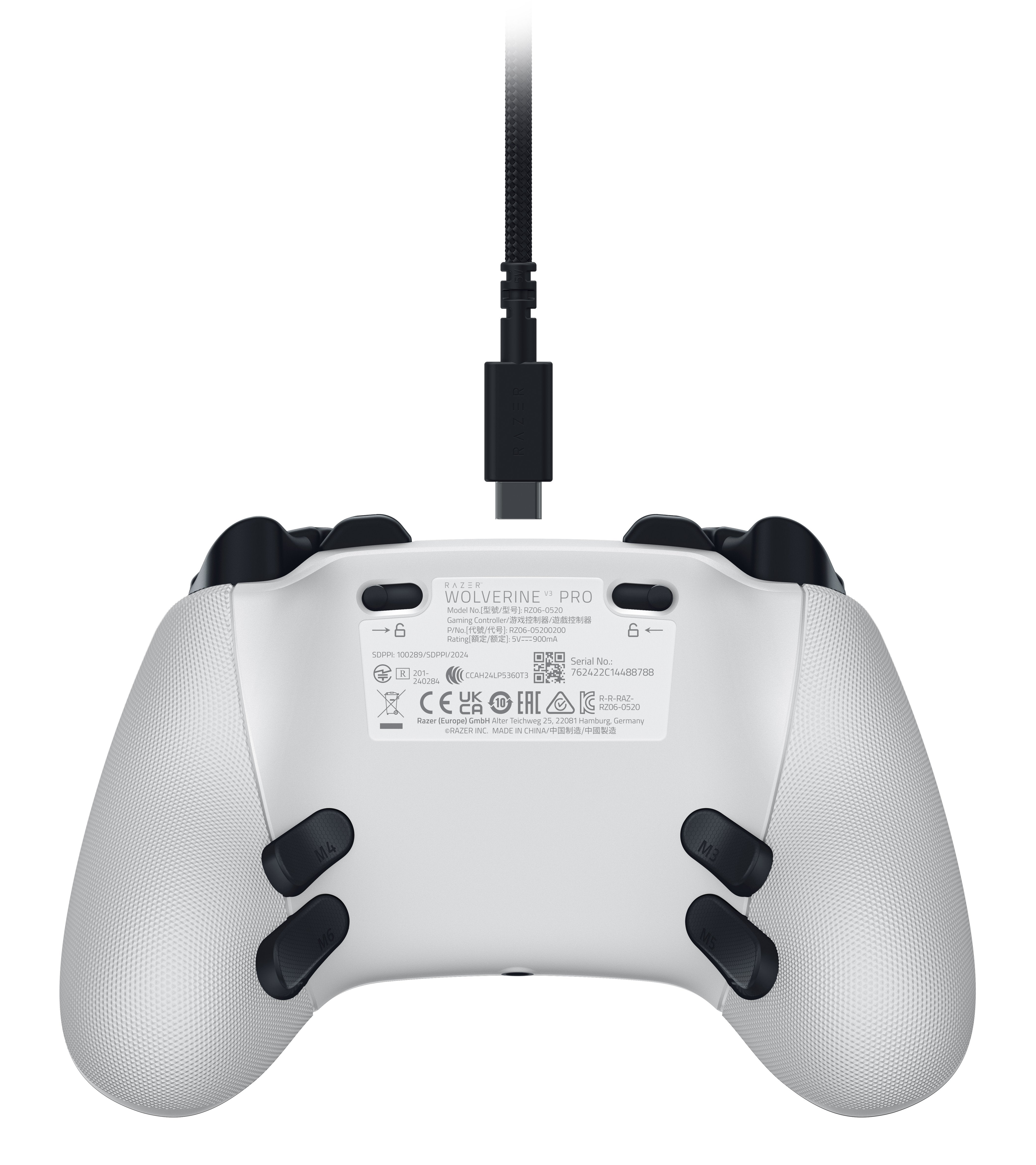 EAN 8887910082010 - Razer Wolverine V3 Pro Blanco USB Gamepad Analógico PC, Xbox Series S, Xbox Series X imagen 6