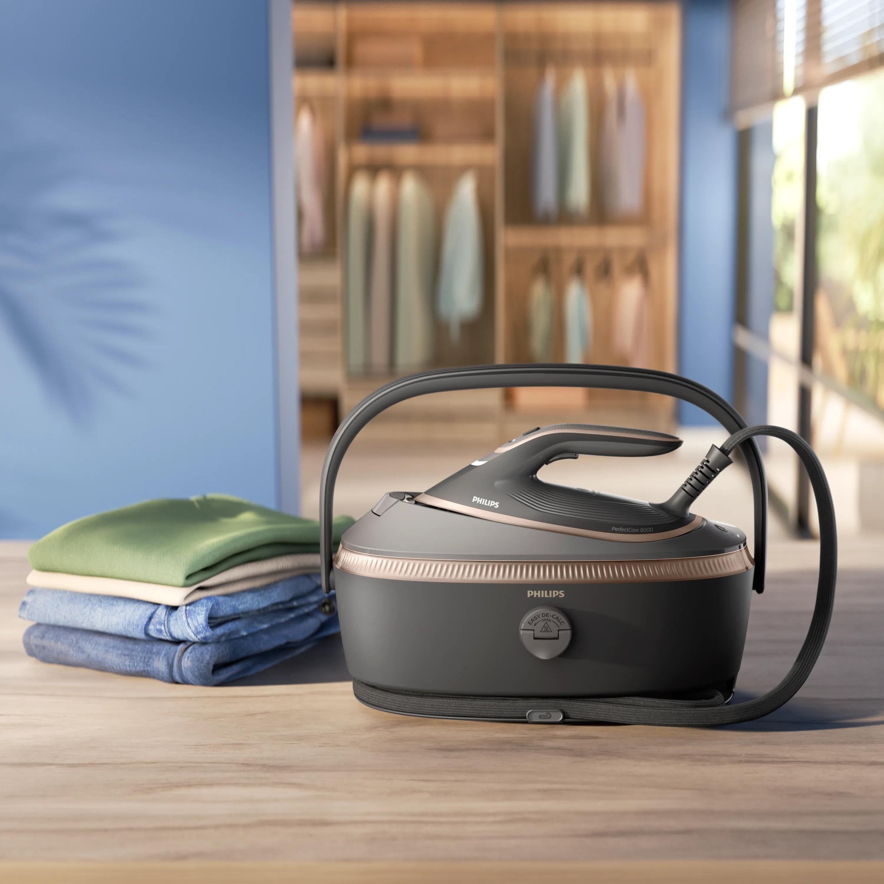 EAN 8720389066528 - Philips PSG8200/80 estación plancha al vapor 3120 W 1,4 L Suela SteamGlide Elite Gris imagen 5