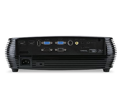 Proyector Acer X1228h, Dlp 3d, Xga (1024x768), 4500ansi, 20000: 1, Vga, Hdmi, 1x3w, 2,8 Kg, Colorboost 3d, Colorsafe Ii
