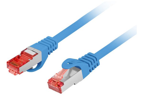EAN 5901969442656 - Lanberg PCF6-10CU-0100-B cable de red Azul 1 m Cat6 S/FTP (S-STP) imagen 1