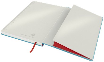 Leitz Cuaderno De Notas Cosy Touch 80h Cuadriculado T/Dura Cierre C/Goma Din B5 Azul
