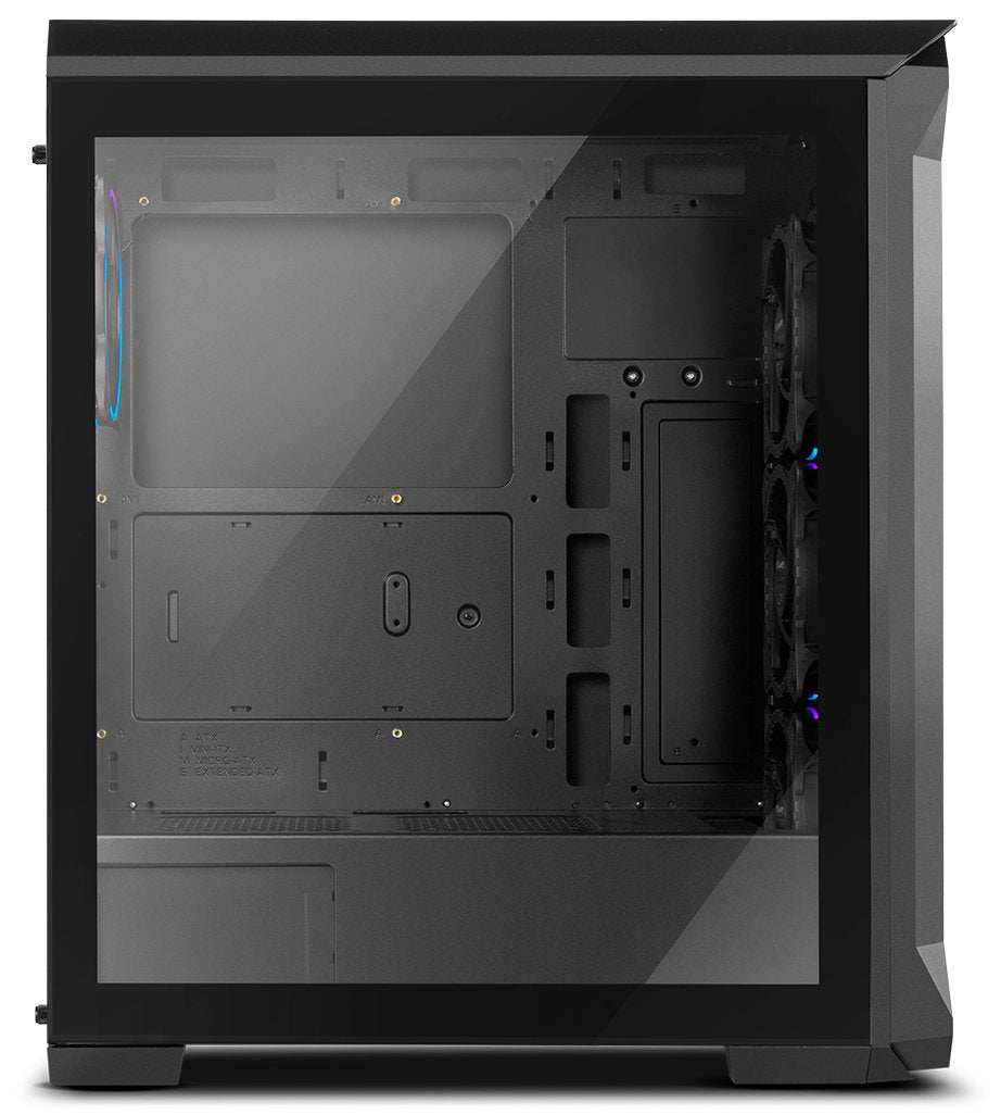 Caja Pc Nox Atx Hummer Quantum 1xusb3.0 2xusb2.0 Negro Argb