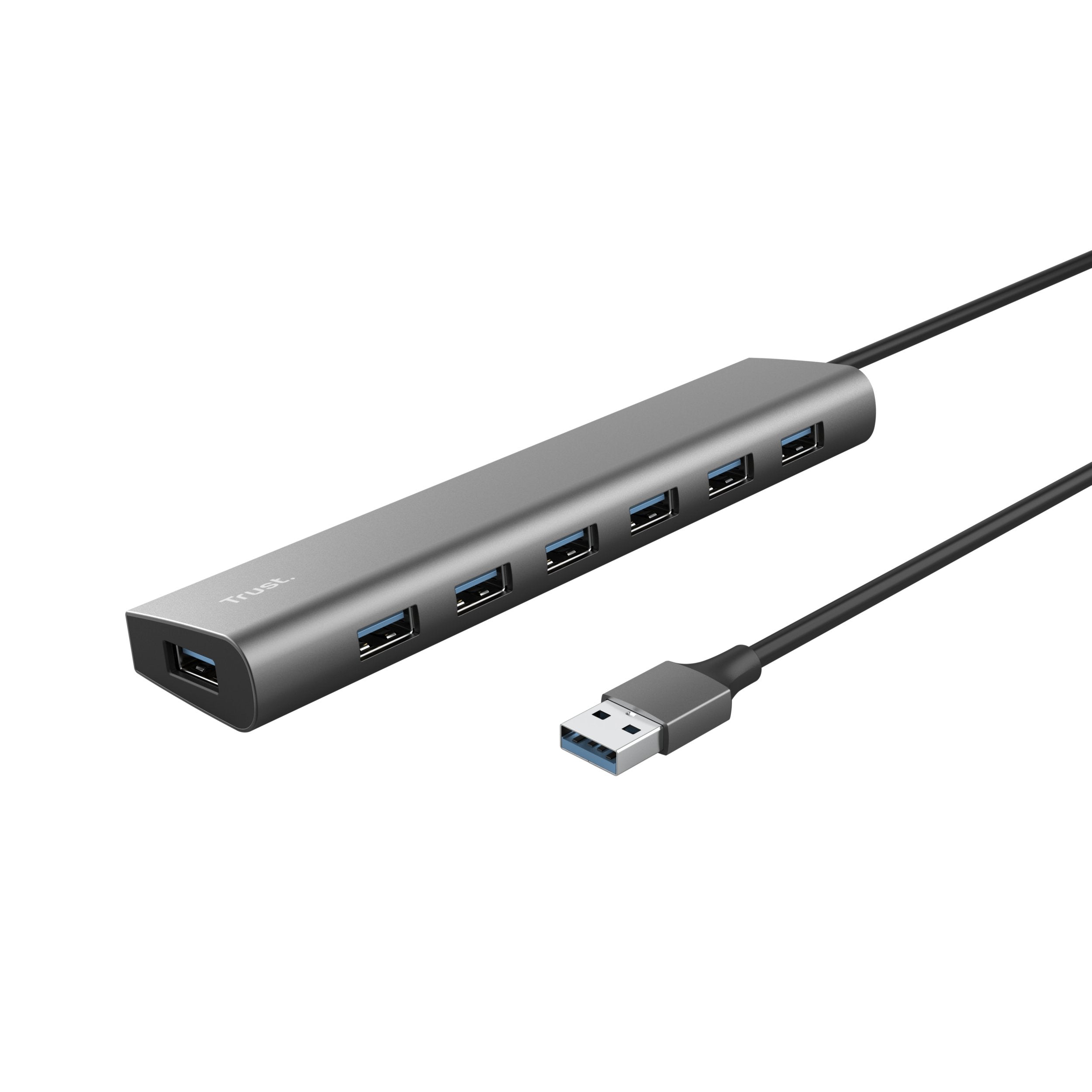 Hub Usb 3.2 Gen1 Trust Halyx 7xusb 1xusb-C