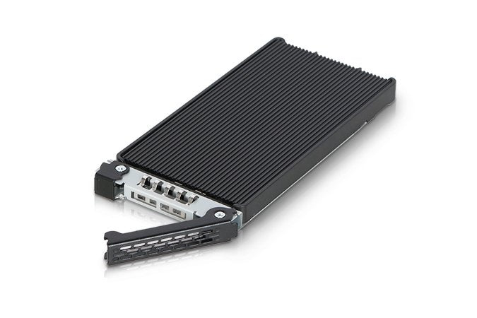 Icy Dock Mb834tp-B Caja Para Disco Duro Externo (Ssd) Aluminio, Negro 2.5", Laufwerkstrays Negro, Caja Externa Para Unidad De Estado Sólido (Ssd), 2.5", M.2, Aluminio, Negro