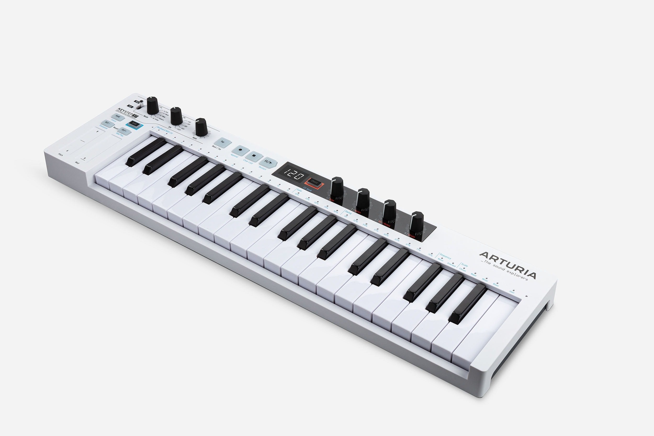 EAN 3760033531540 - Arturia KeyStep 37 teclado MIDI 37 llaves USB Blanco imagen 3