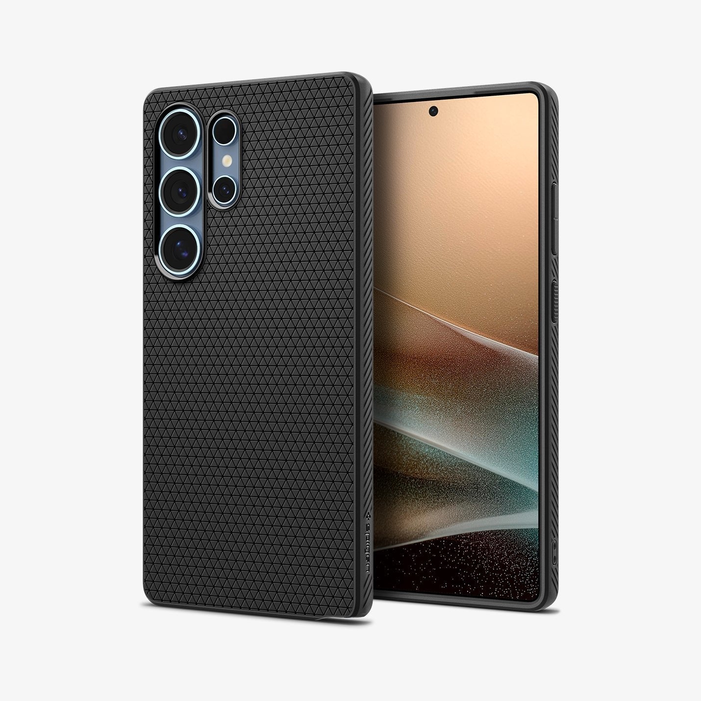Spigen Liquid Air Galaxy S25 Ultra Matte Black