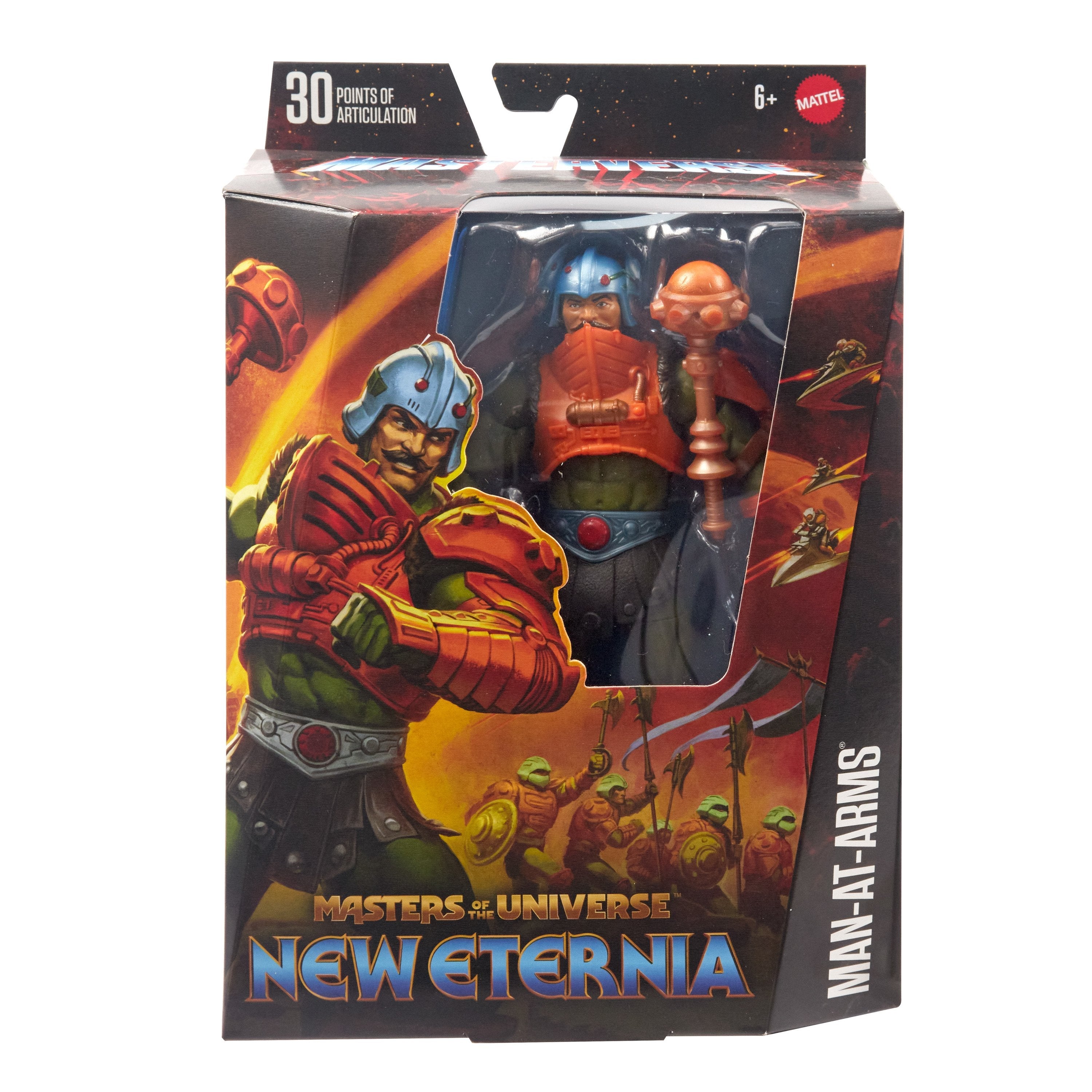 Mattel Masters Of The Universe Masterverse Man-At-Arms, Figura Hyc48