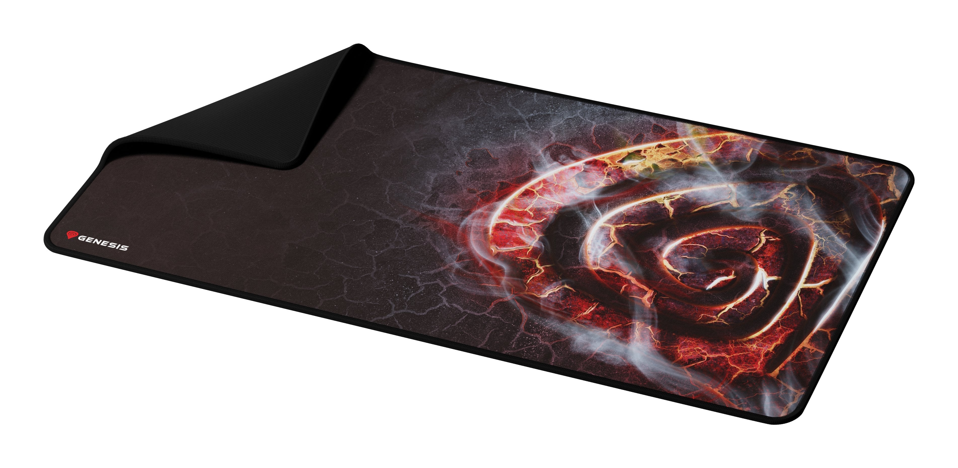 Alfombra De Ratón Genesis, Carbono 500 Maxi Lava G2 Edición, 900x450 Mm