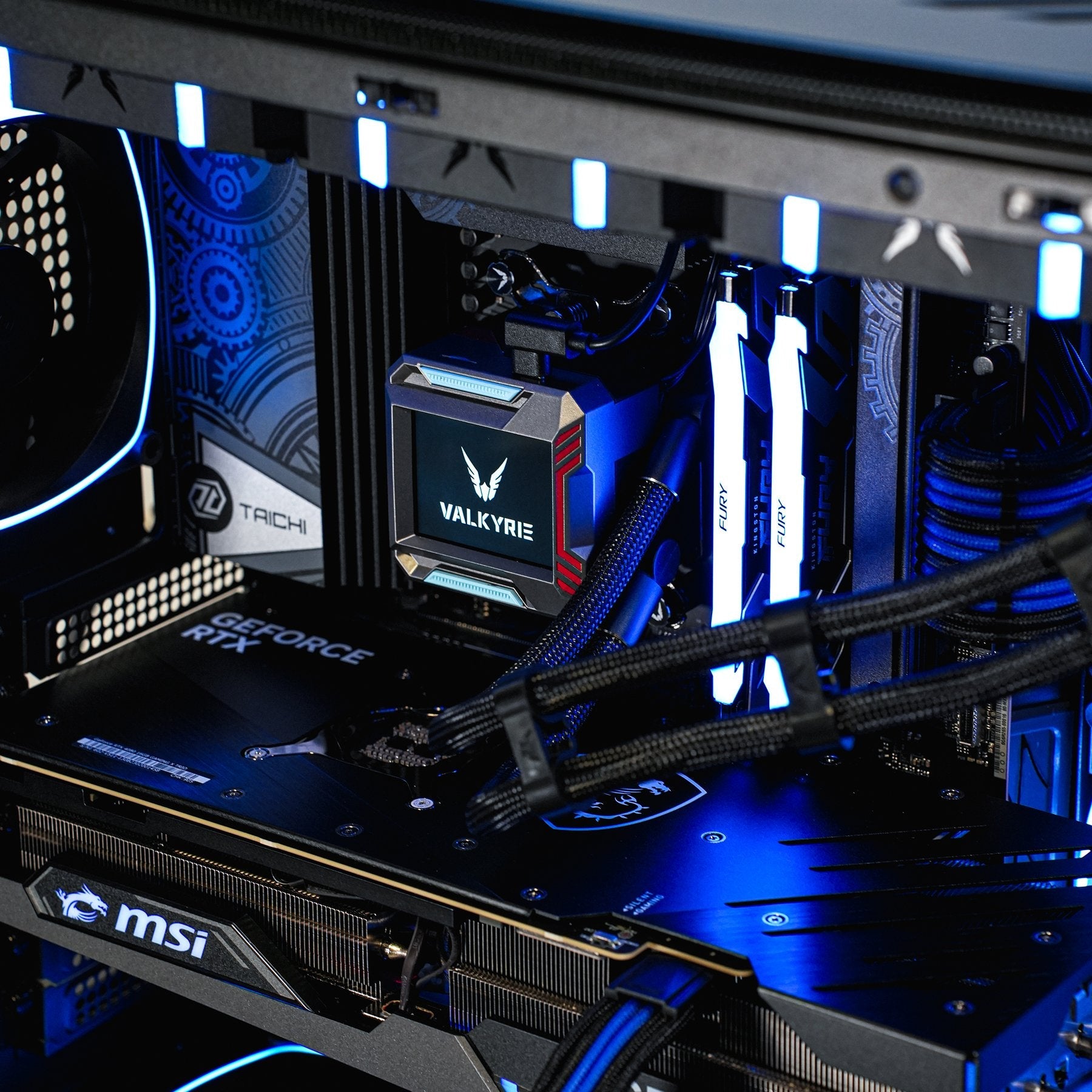 Refrigeracion Liquido Cpu Valkyrie Syn 360 Argb Negro