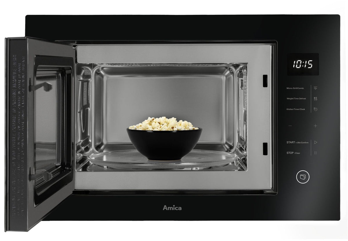 EAN 5906006953263 - Amica AMMB25E4SGB Negro Microondas combinado Integrado 25 L 900 W imagen 3
