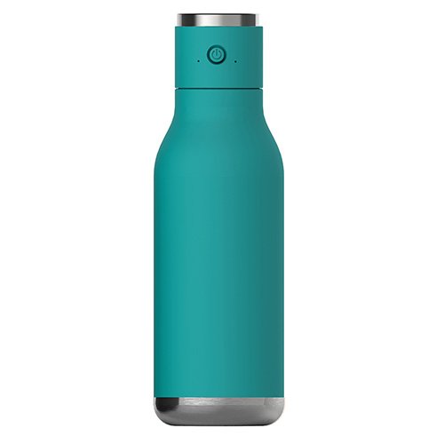 Asobu - Wireless Beat - Botella Aislada De Acero Inoxidable Con Altavoz Bt Aguamarina