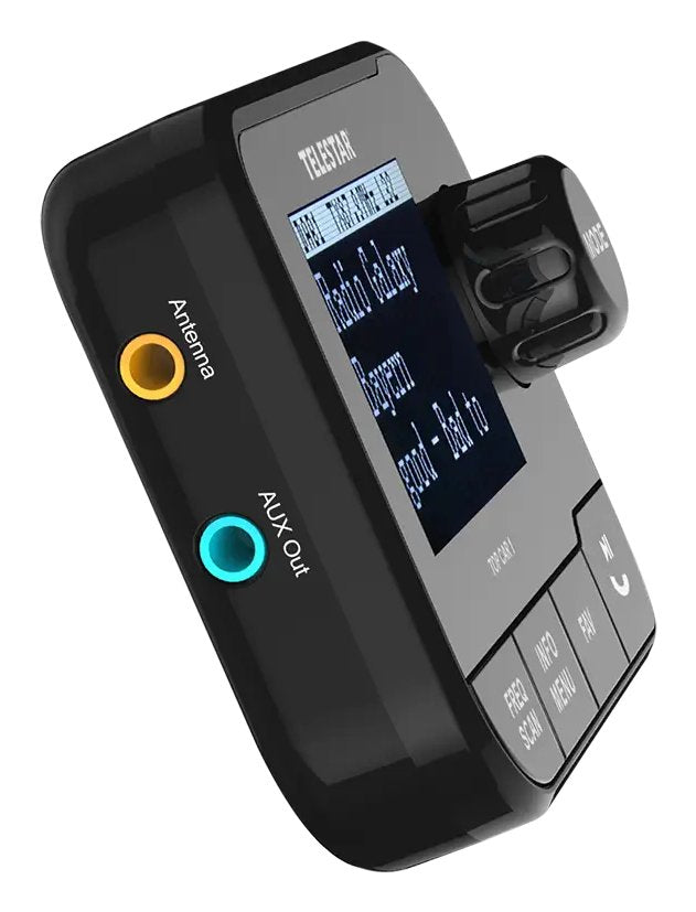 Radio Coche Telestar 5100001 Digital Negro