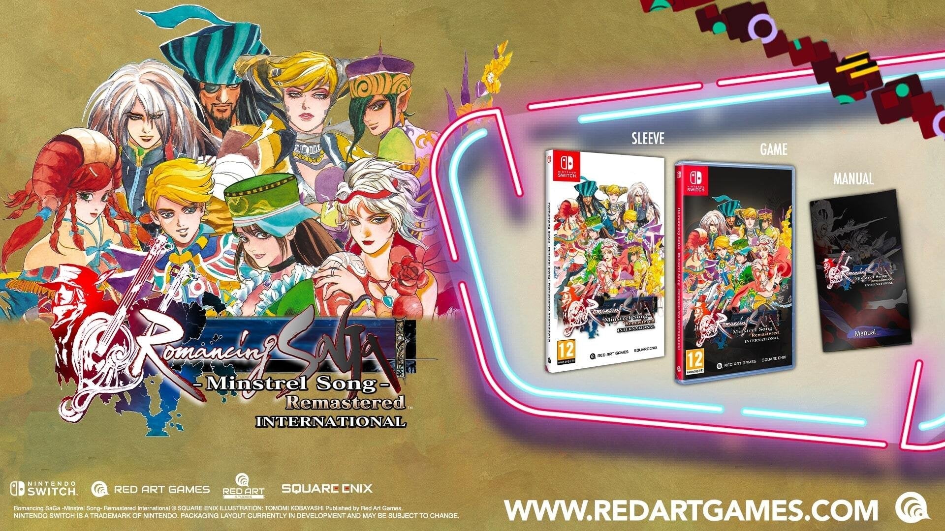 Juego Romancing Saga-Minstrel S.Remt.Intnt. Switch