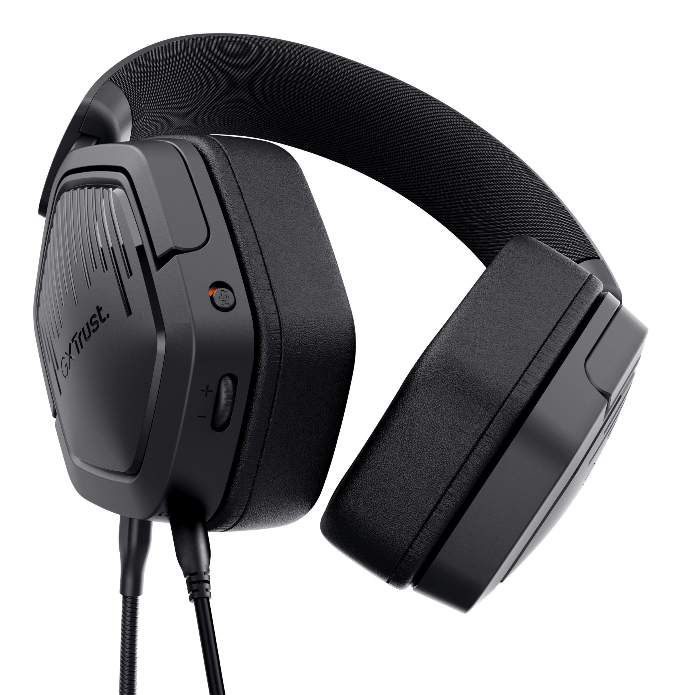 Auriculares Gaming Con Micrófono Trust Gaming Gxt 492 Carus Jack 3.5 Negros