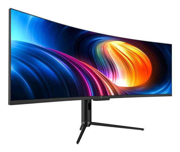 49in Usb-C 5120 X 1440 Monitor Mntr Curved 65w Pd Hub Rj45 400 Nit