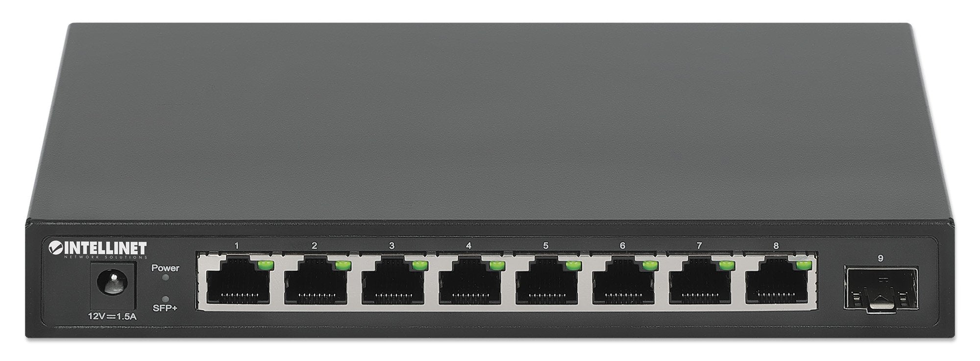 EAN 0766623562096 - Intellinet 562096 switch No administrado 2.5G Ethernet (100/1000/2500) Negro imagen 3