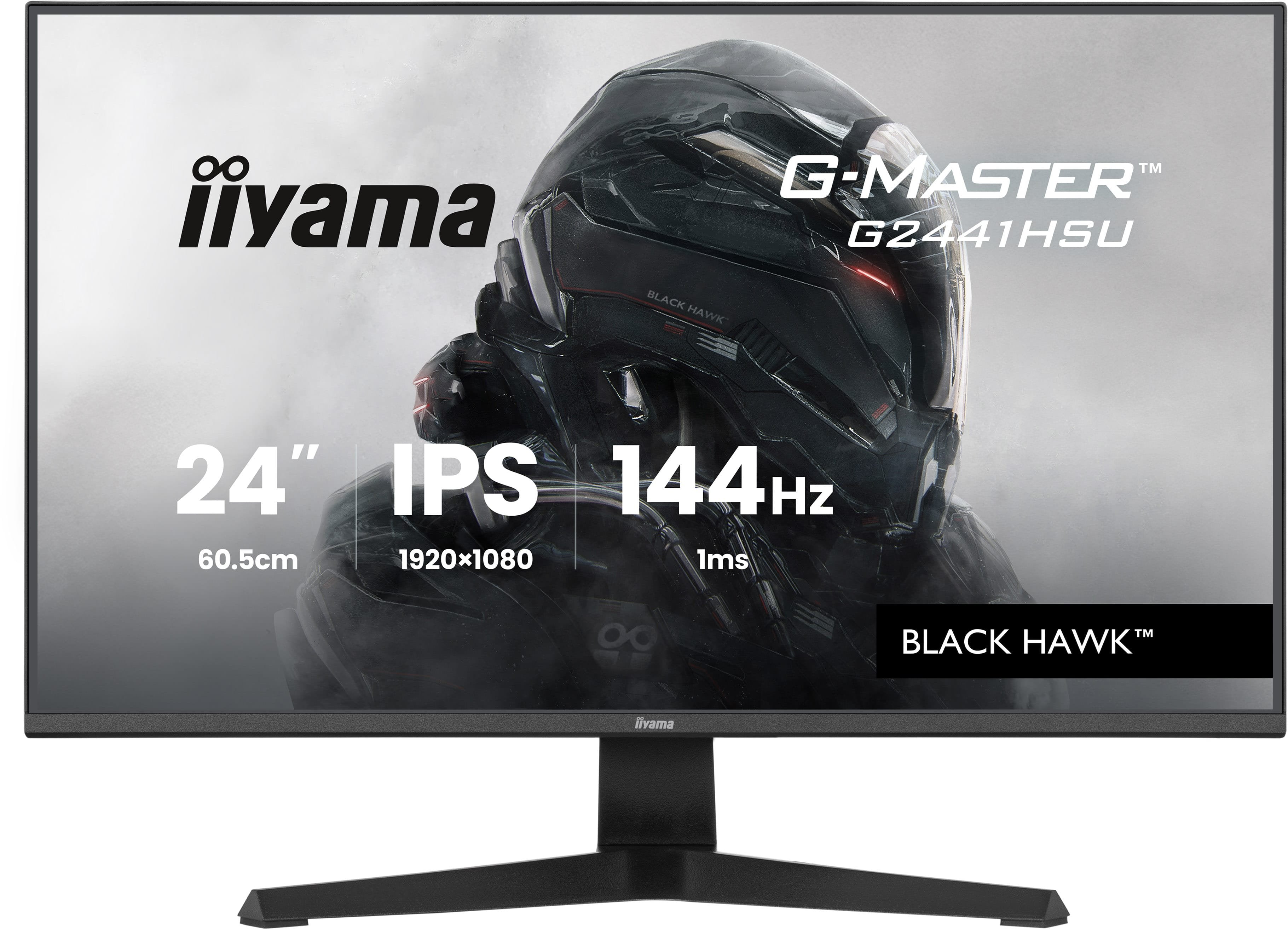 Iiyama 60.5cm 23.8" G2441hsu-B1 16:9 Hdmi+Dp+2xusb Ips
