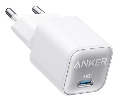 Cargador De Pared Anker Zolo 30w 1 Puerto Usb-C Blanco
